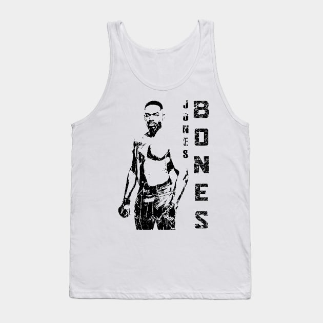 Jon Jones - Bones Tank Top by Color-Lab